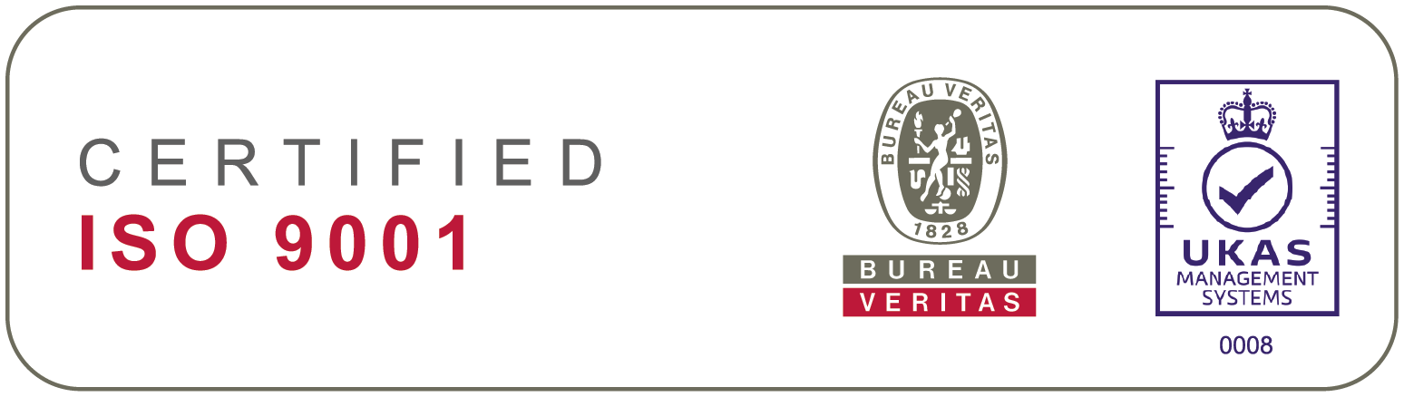 ISO 9001:2015 badge